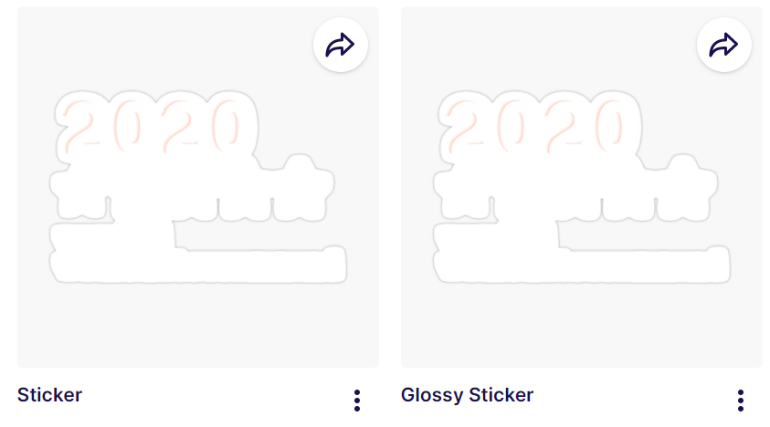 redbubble unclear stickers