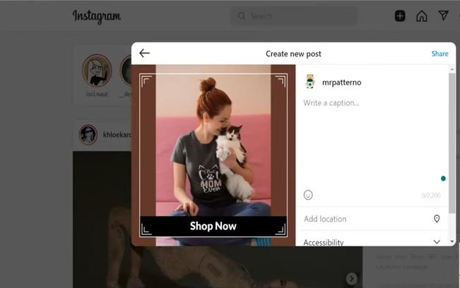 Types of Instagram Posts to promote Redbubble 