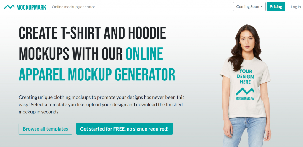 How to get free T-shirt Mockups to promote your Designs?