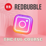 promote Redbubble on instagram