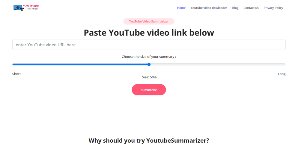 The best 10 free YouTube Video summarizers