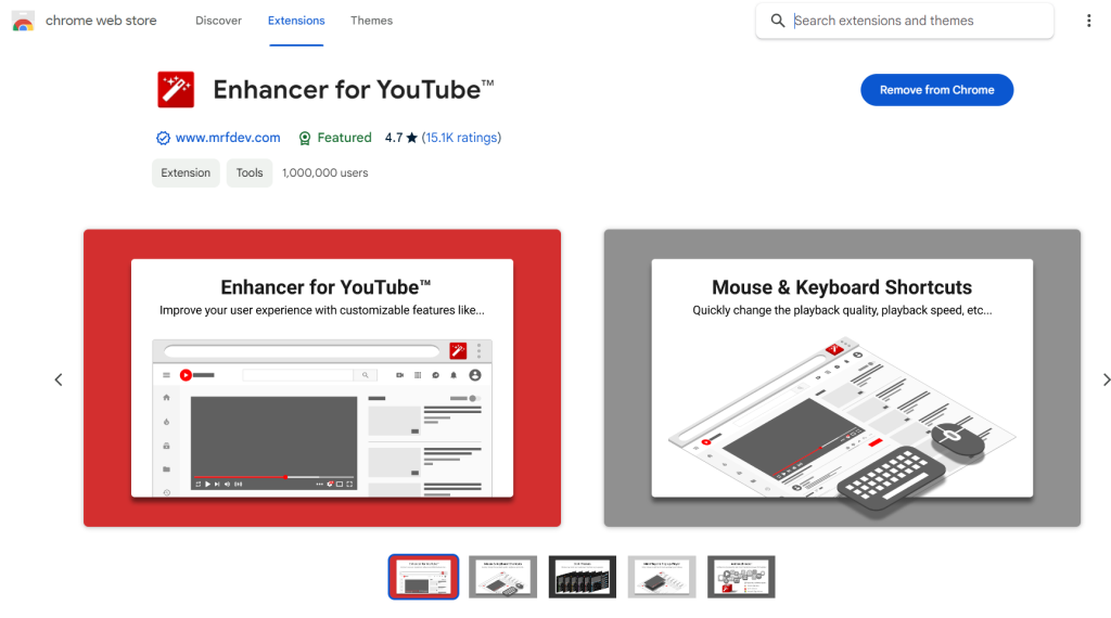 Chrome Extensions for YouTube